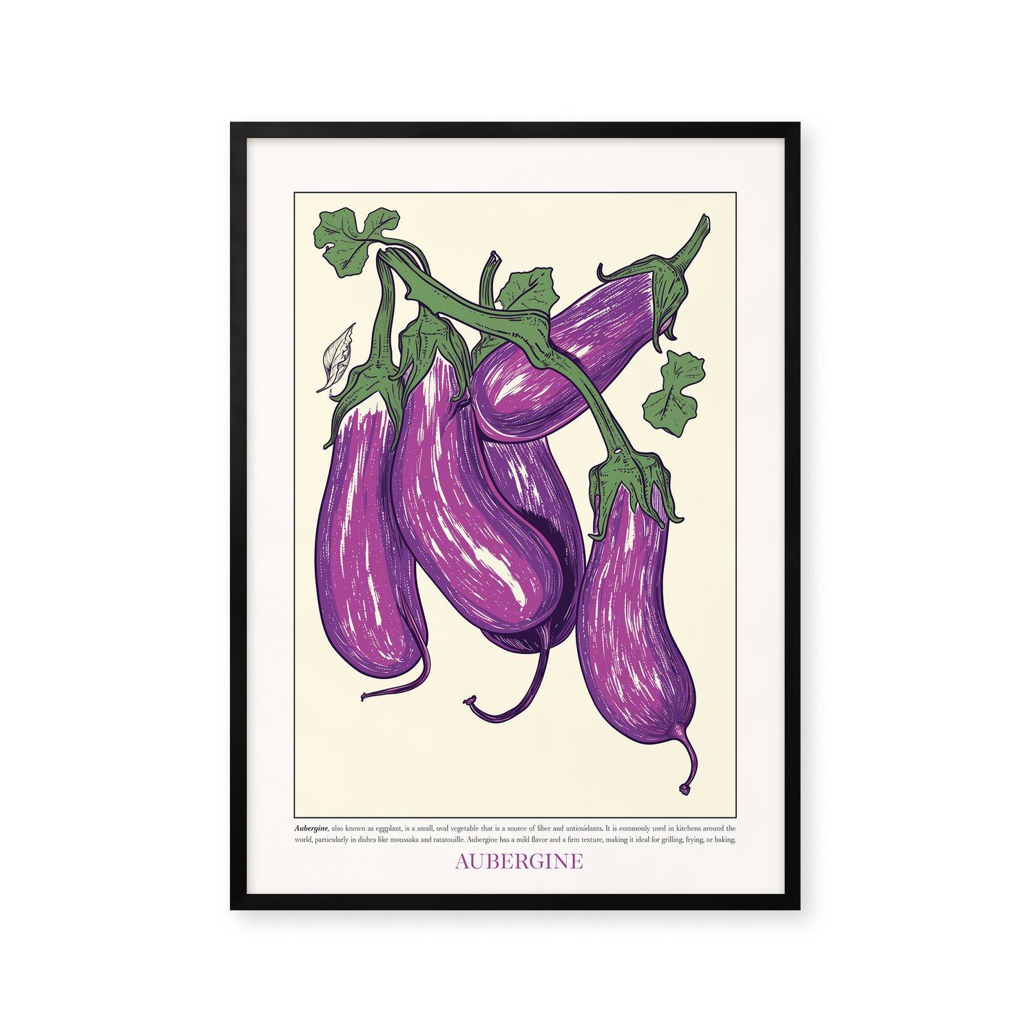 Five Aubergines
