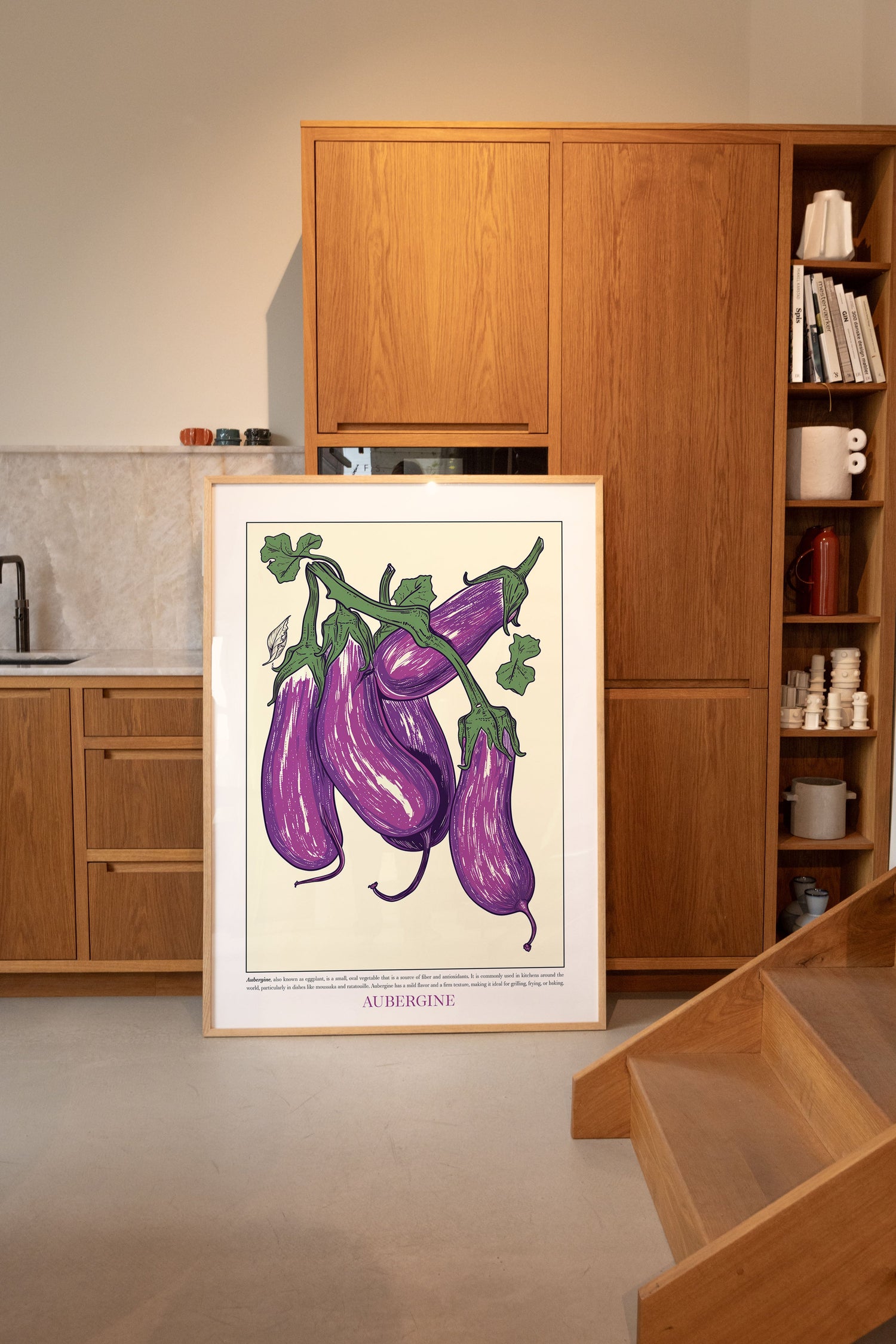 Five Aubergines