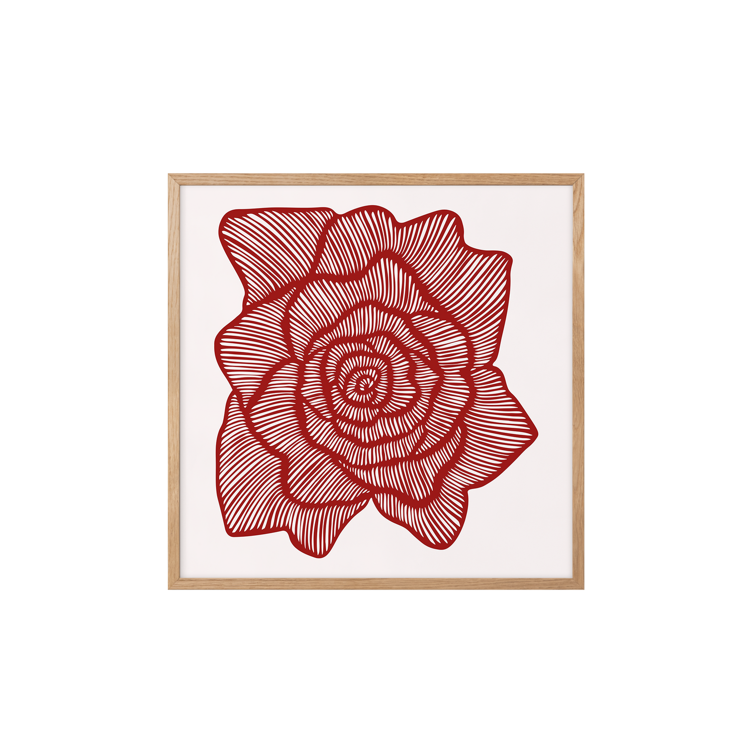 Flower – Deep Red