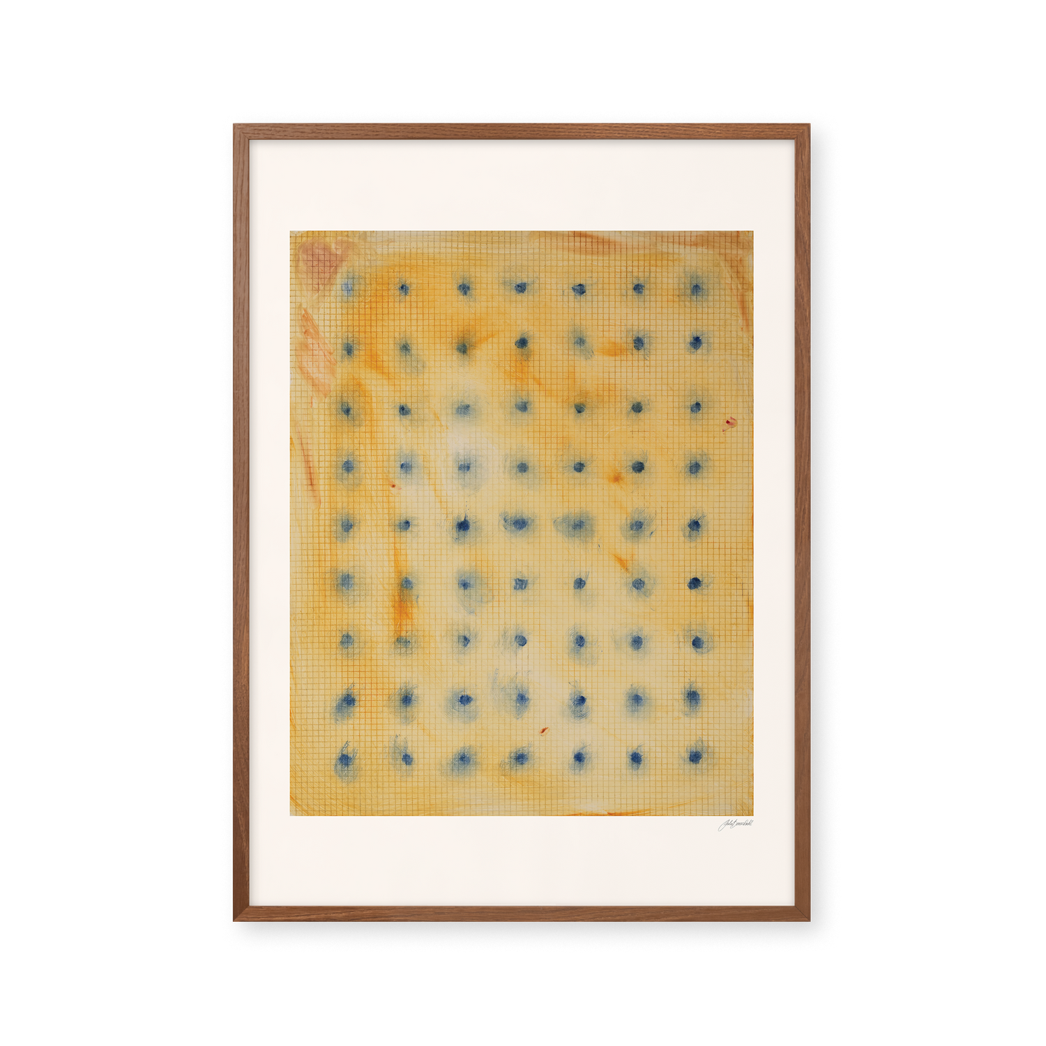 Monotype – Blue Dots