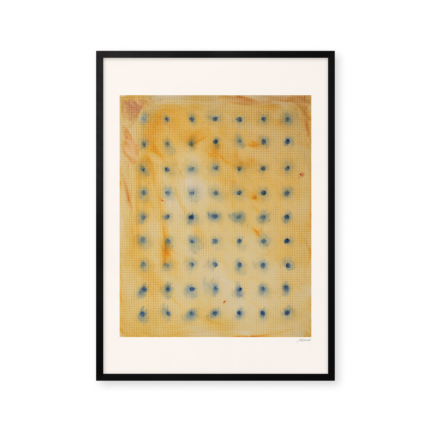 Monotype – Blue Dots