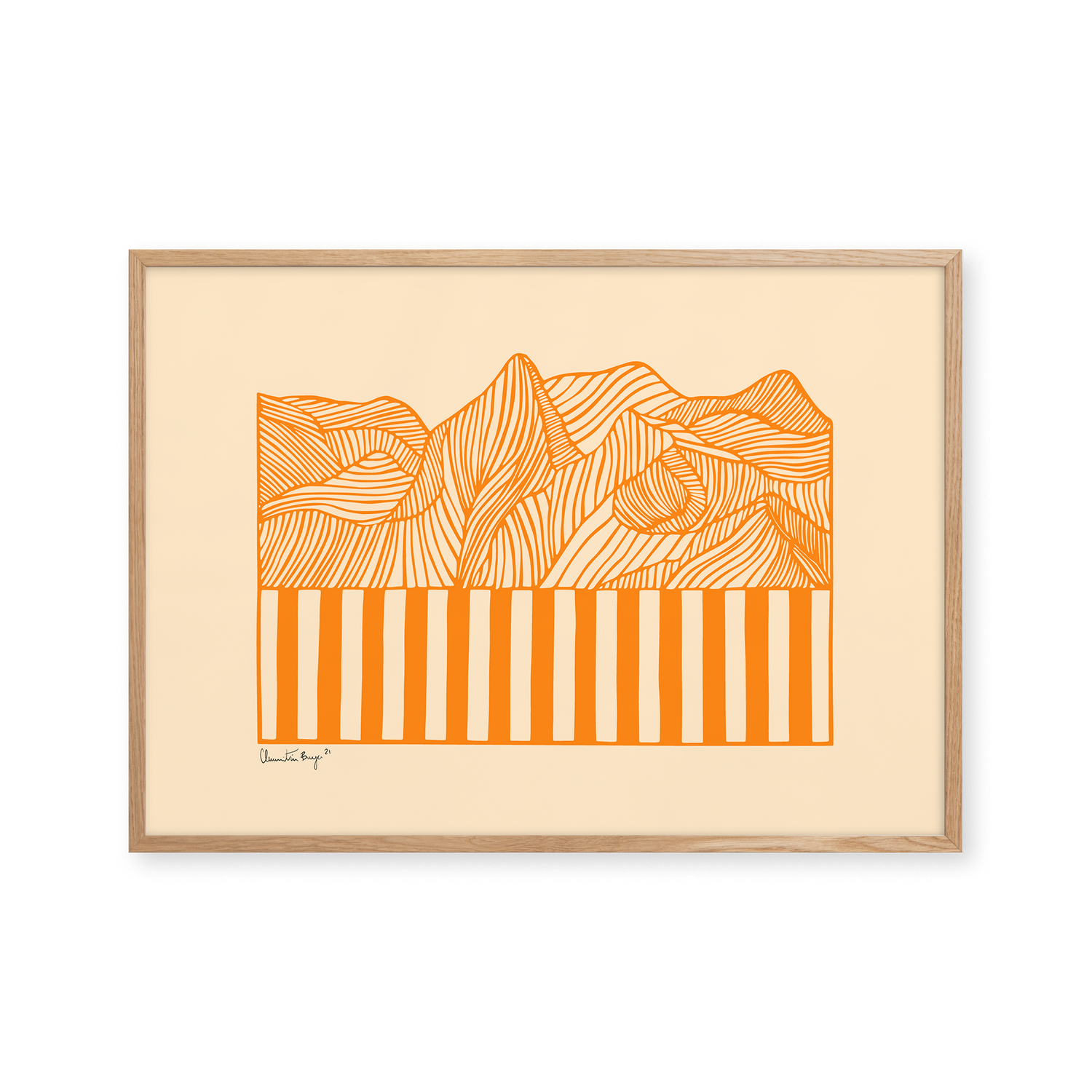 Papercut 04 - Orange
