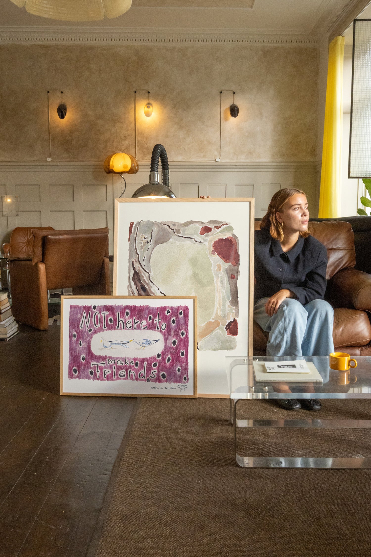 Not here to make friends