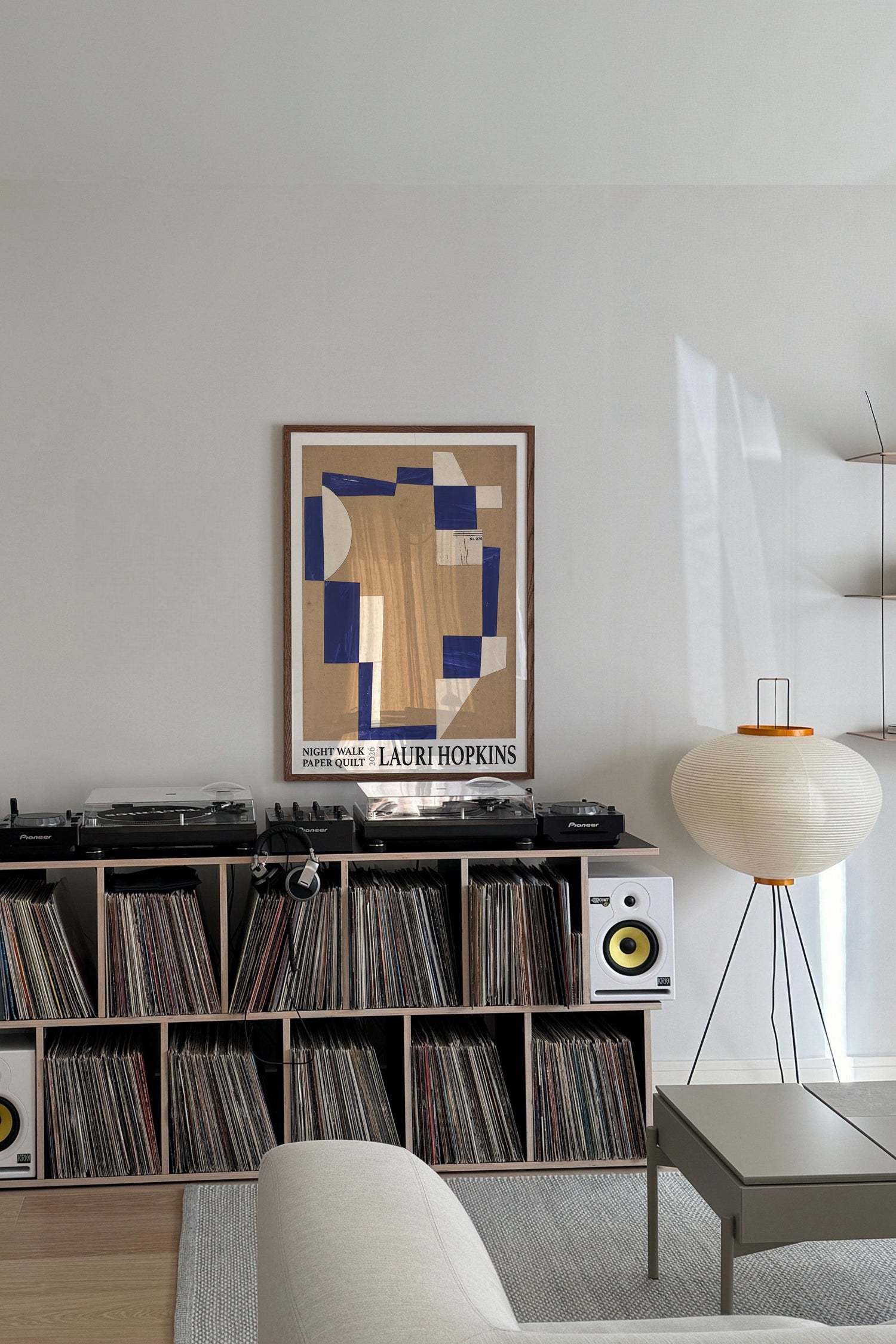 Night Walk Paper Quilt