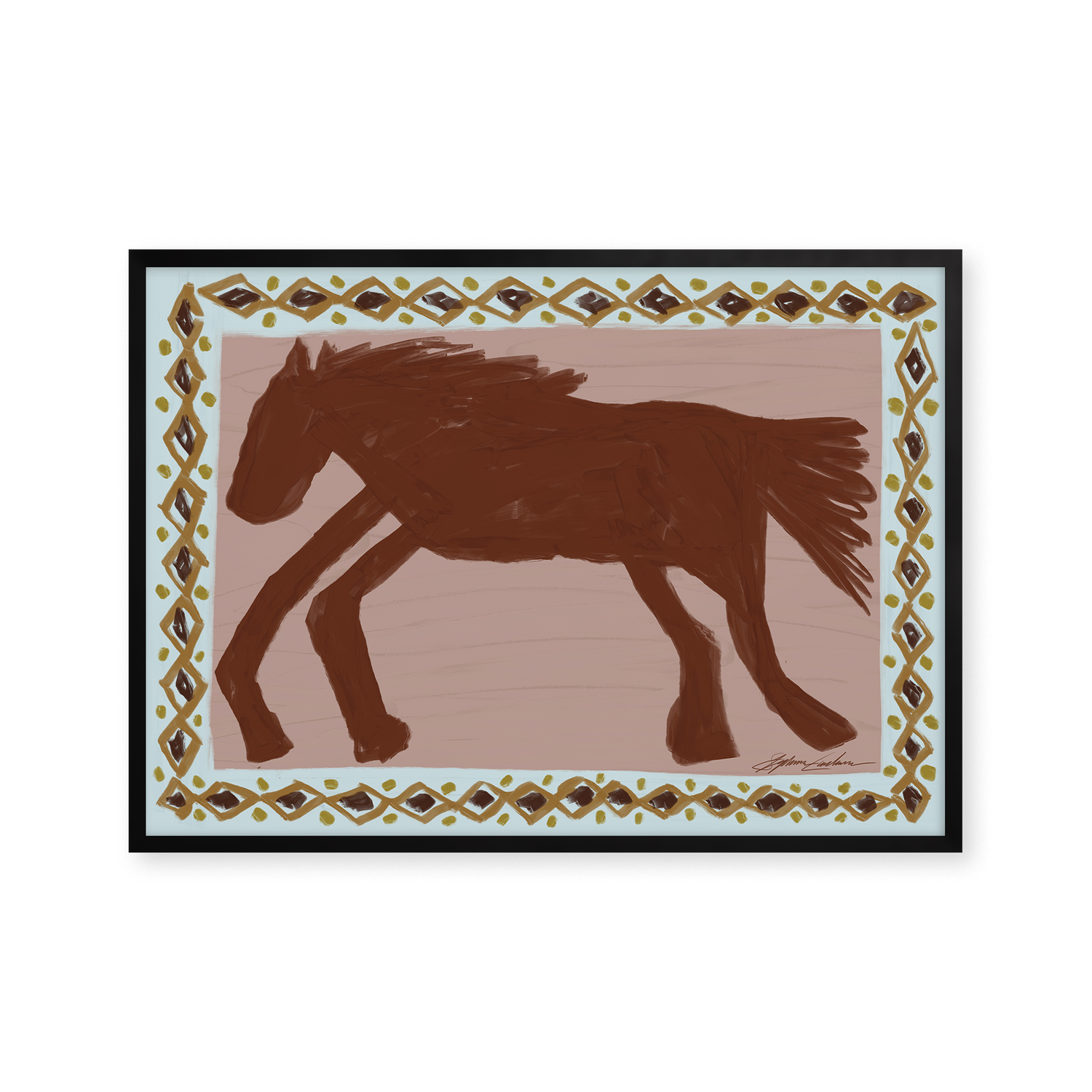 Abstract Horse