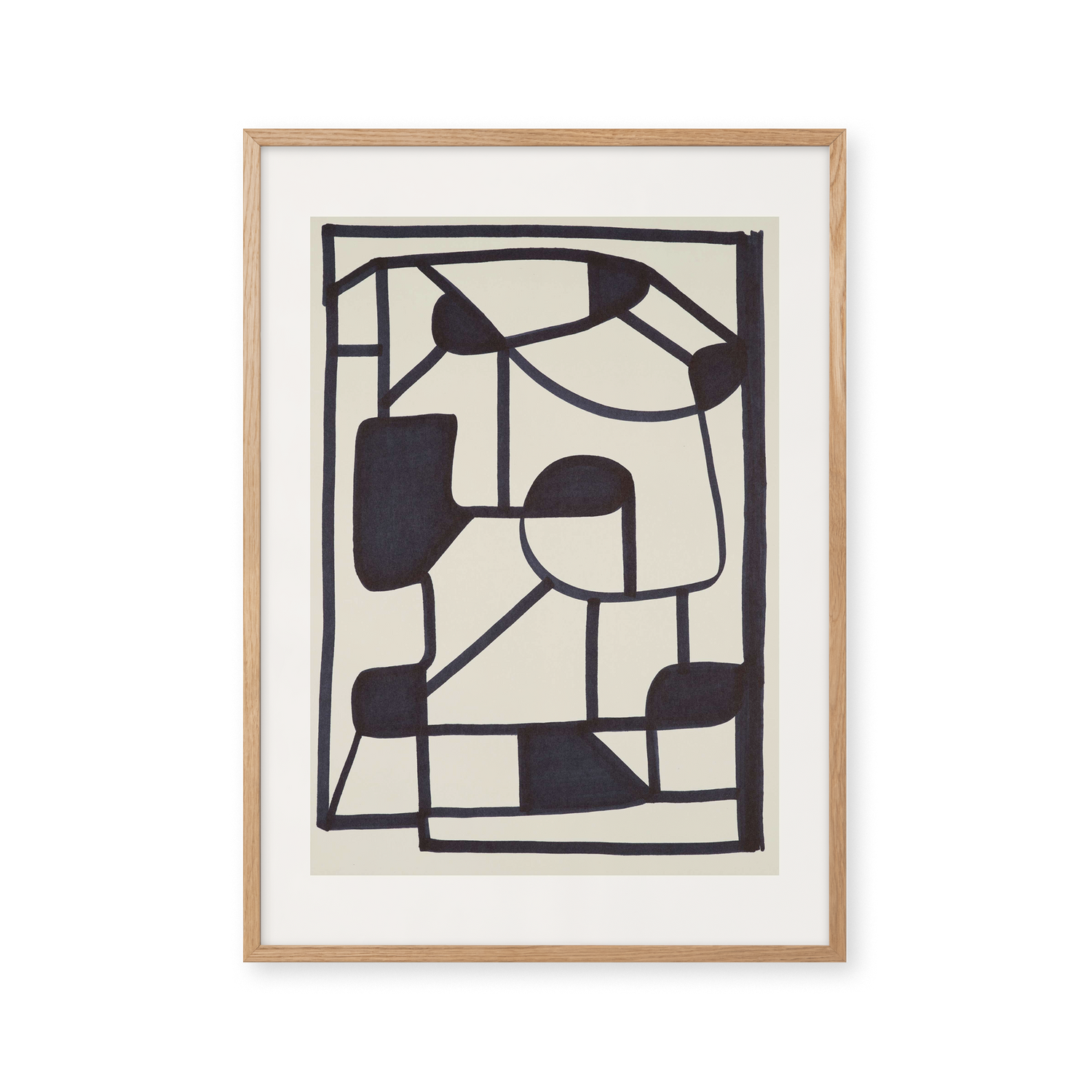 Curly Lines – Brown