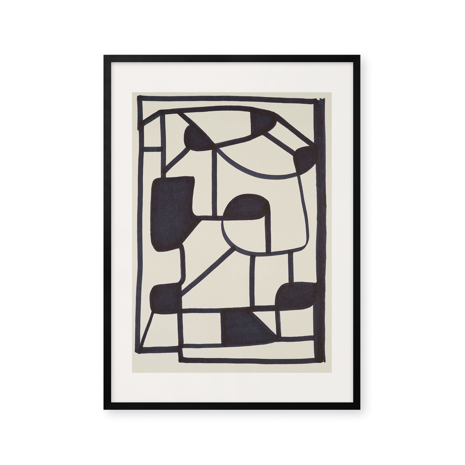 Curly Lines – Brown