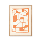 Curly Lines – Orange