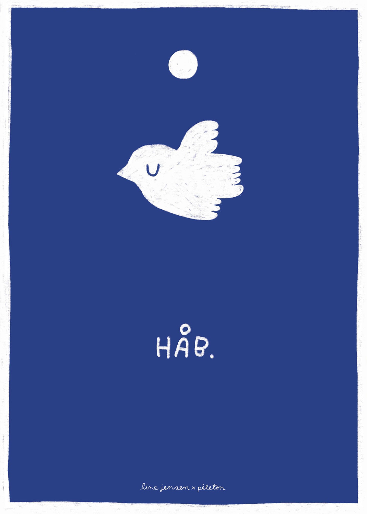 Taube - blau