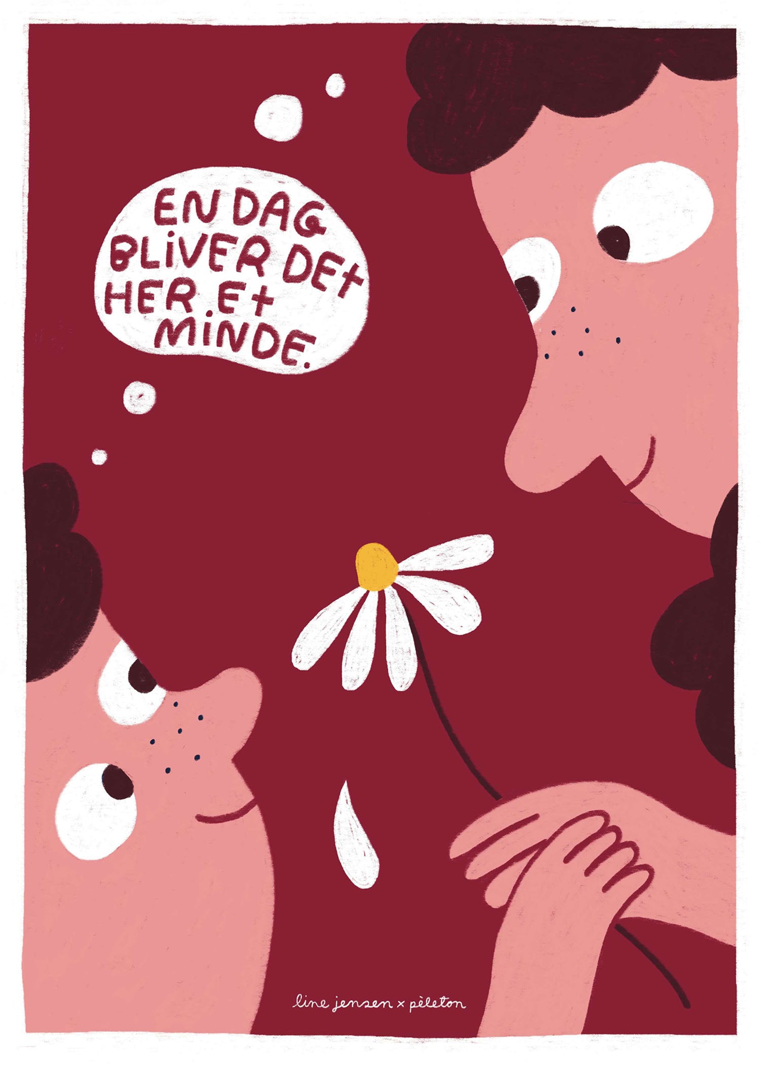 Eines Tages wird dies eine Erinnerung sein - rot