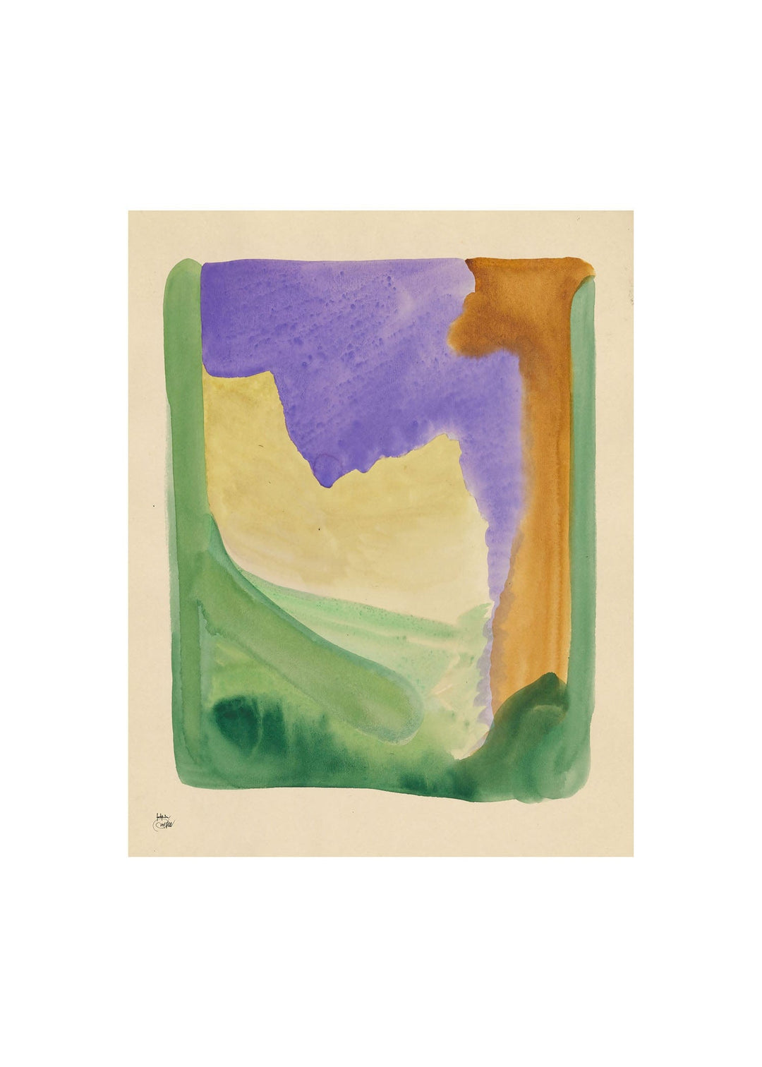 Color studies, 10 sheets VII