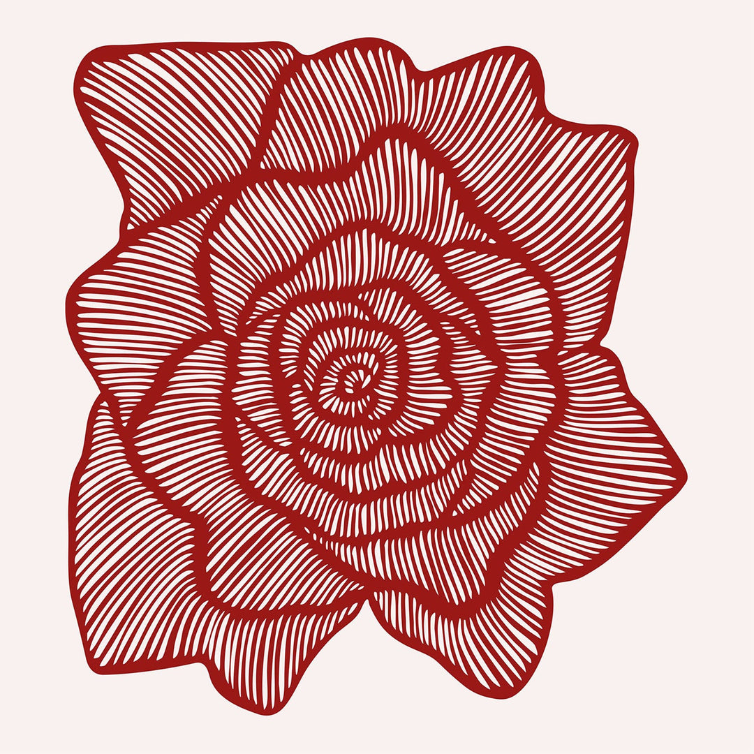 Flower - Deep Red