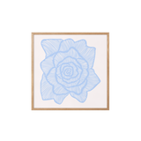 Flower - Light Blue