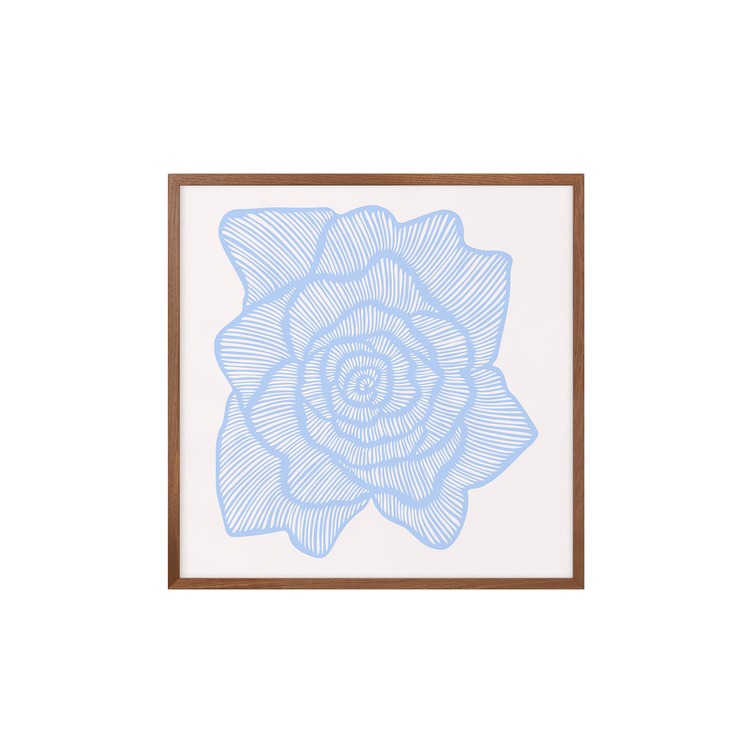 Flower - Light Blue