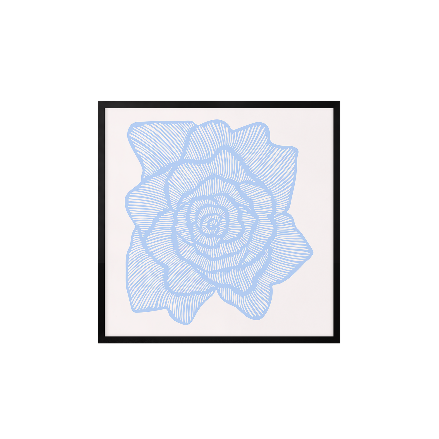 Flower - Light Blue