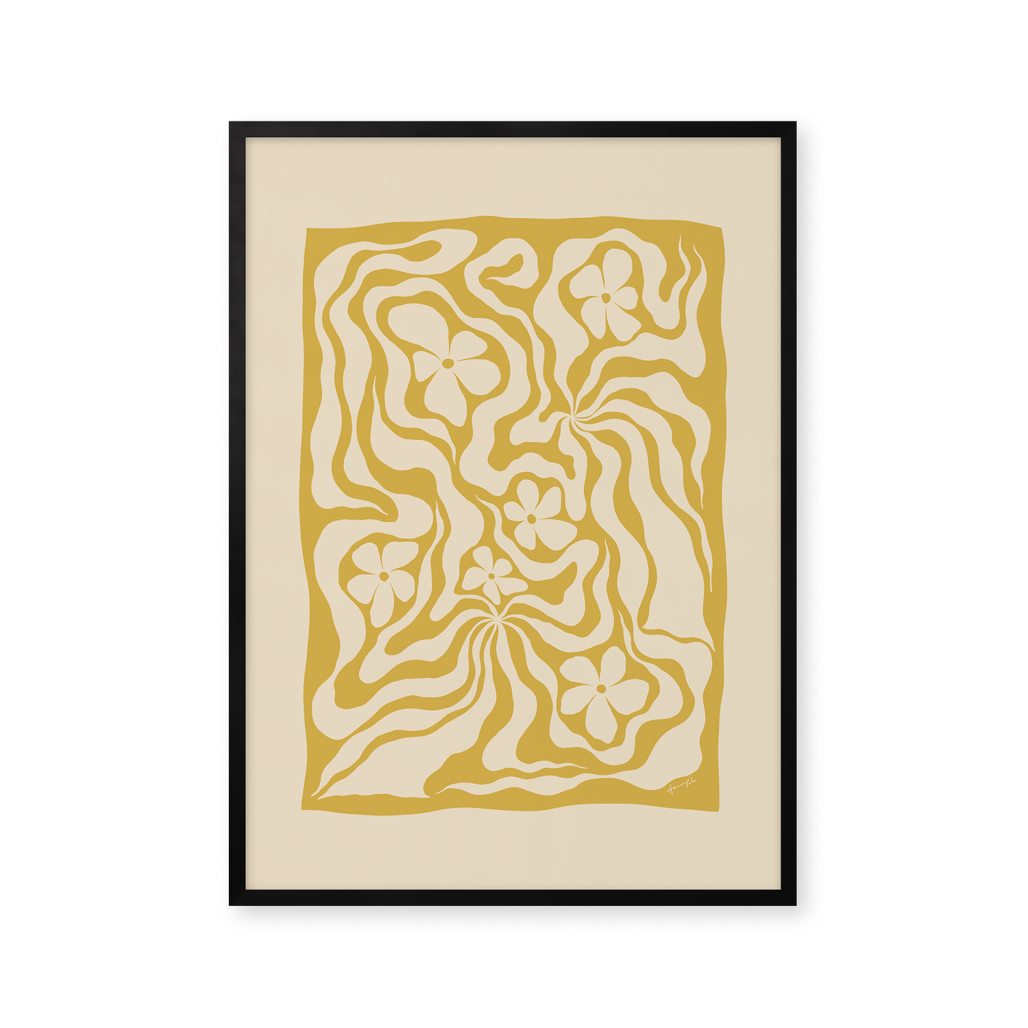 Golden stems