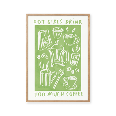 Hot Girls Drink Coffee