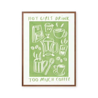 Hot Girls Drink Coffee