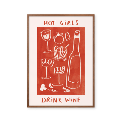 Hot Girls Drink Wine