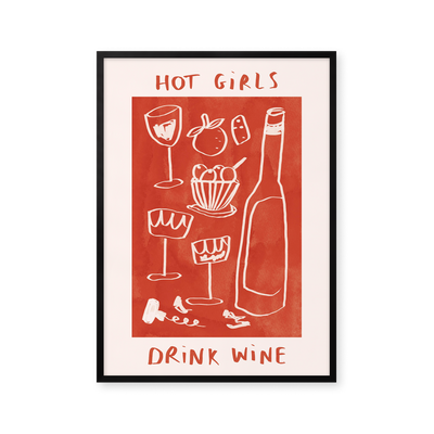 Hot Girls Drink Wine