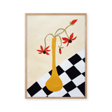 Ochre vase
