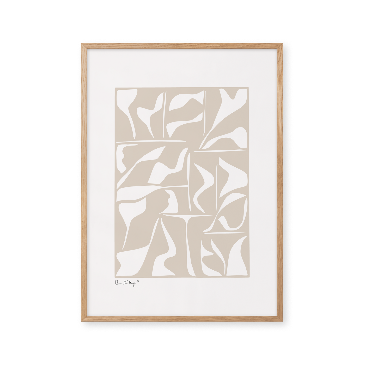 Papercut 02 - Beige