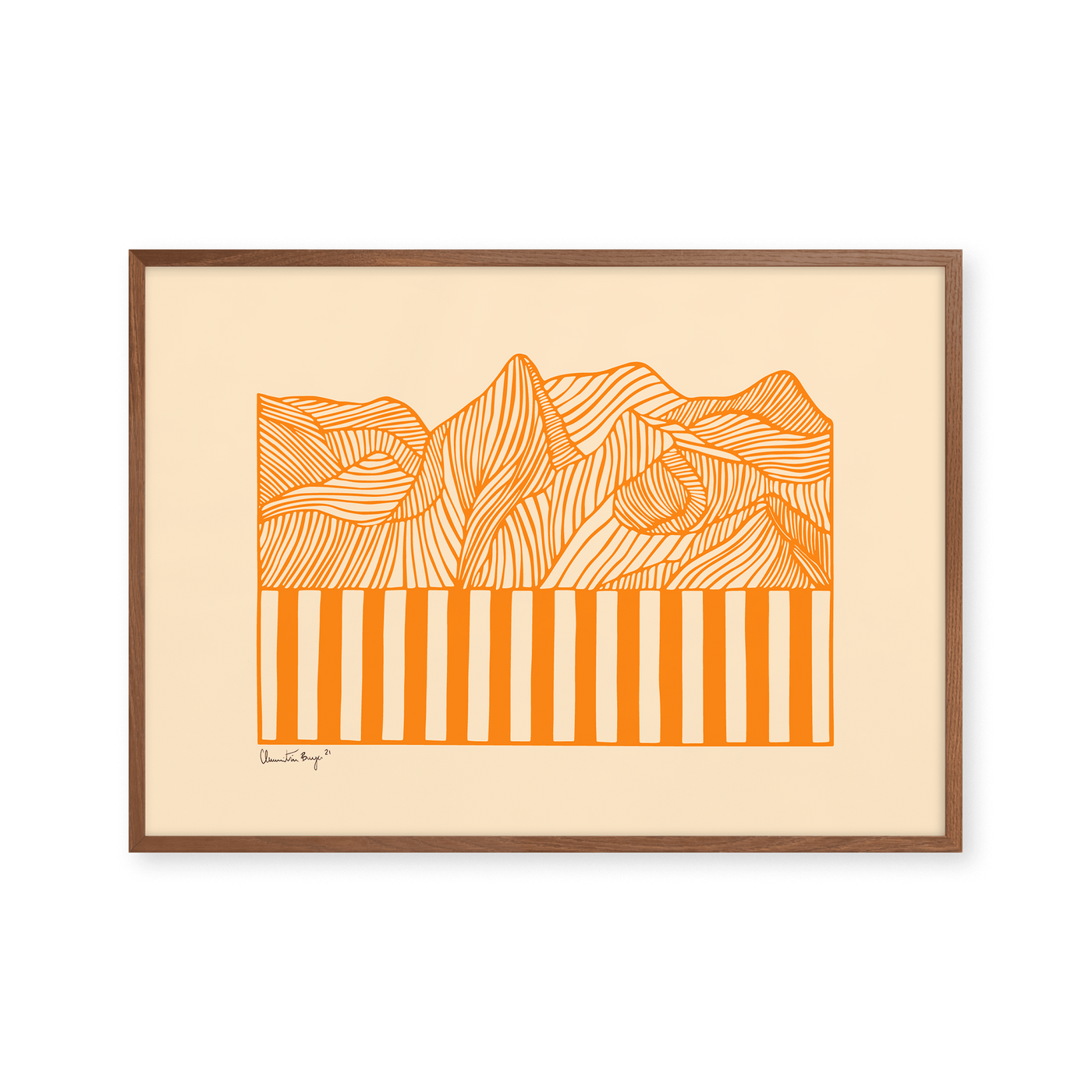 Papercut 04 - Orange