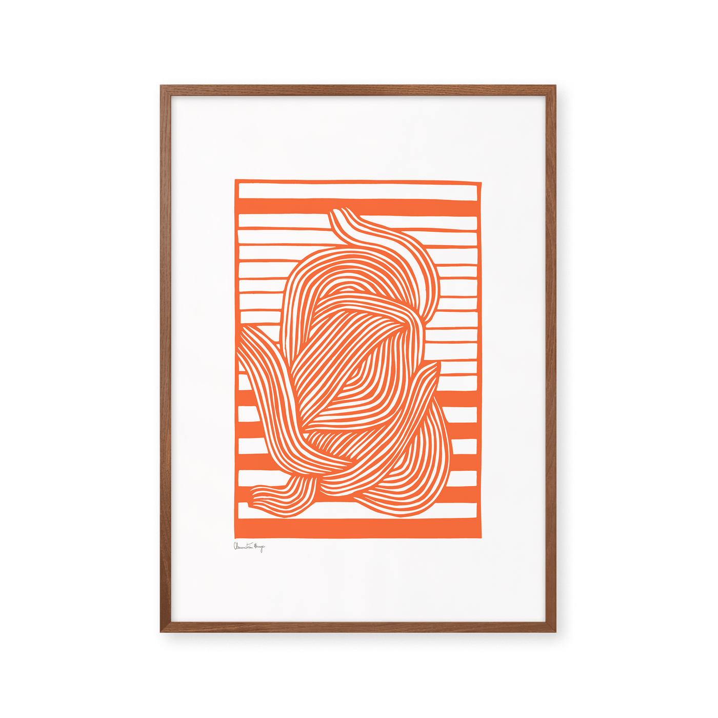 Papercut 06 - Sunkissed Orange