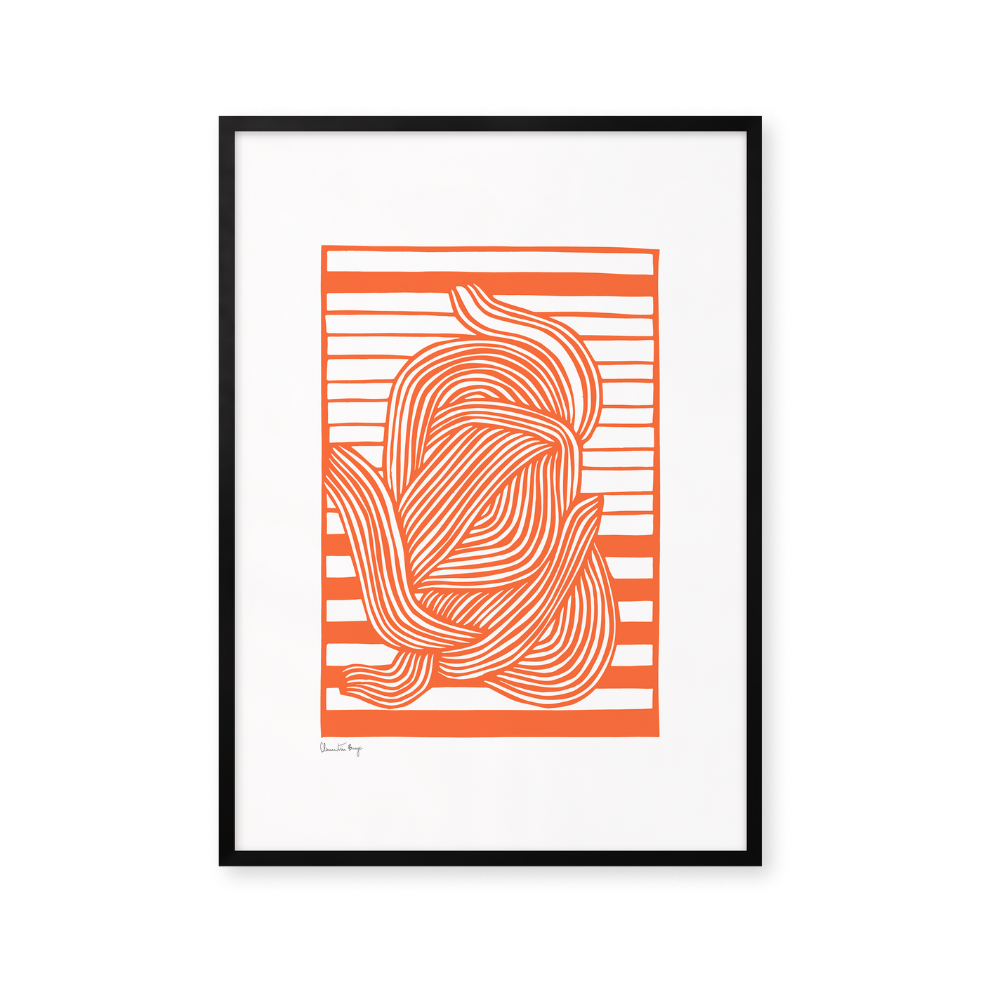 Papercut 06 - Sunkissed Orange