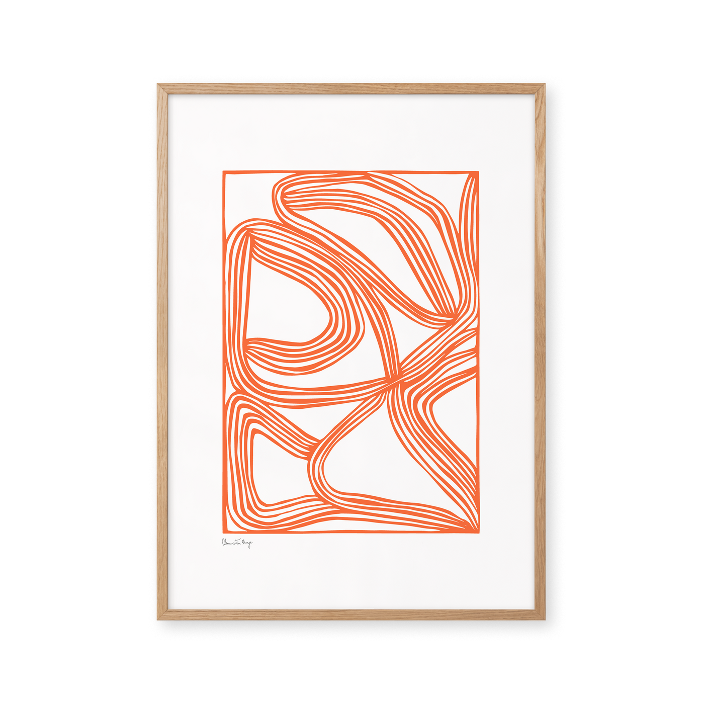 Papercut 07 - Sunset Orange