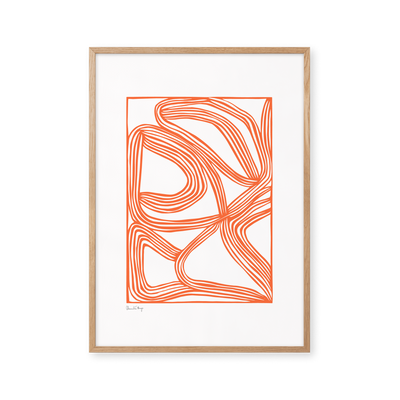 Papercut 07 - Sunset Orange