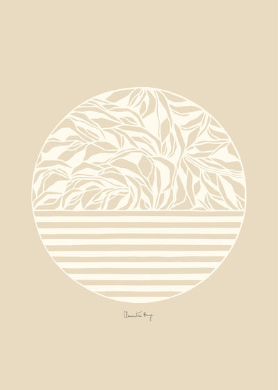 Papercut 12 - Beige