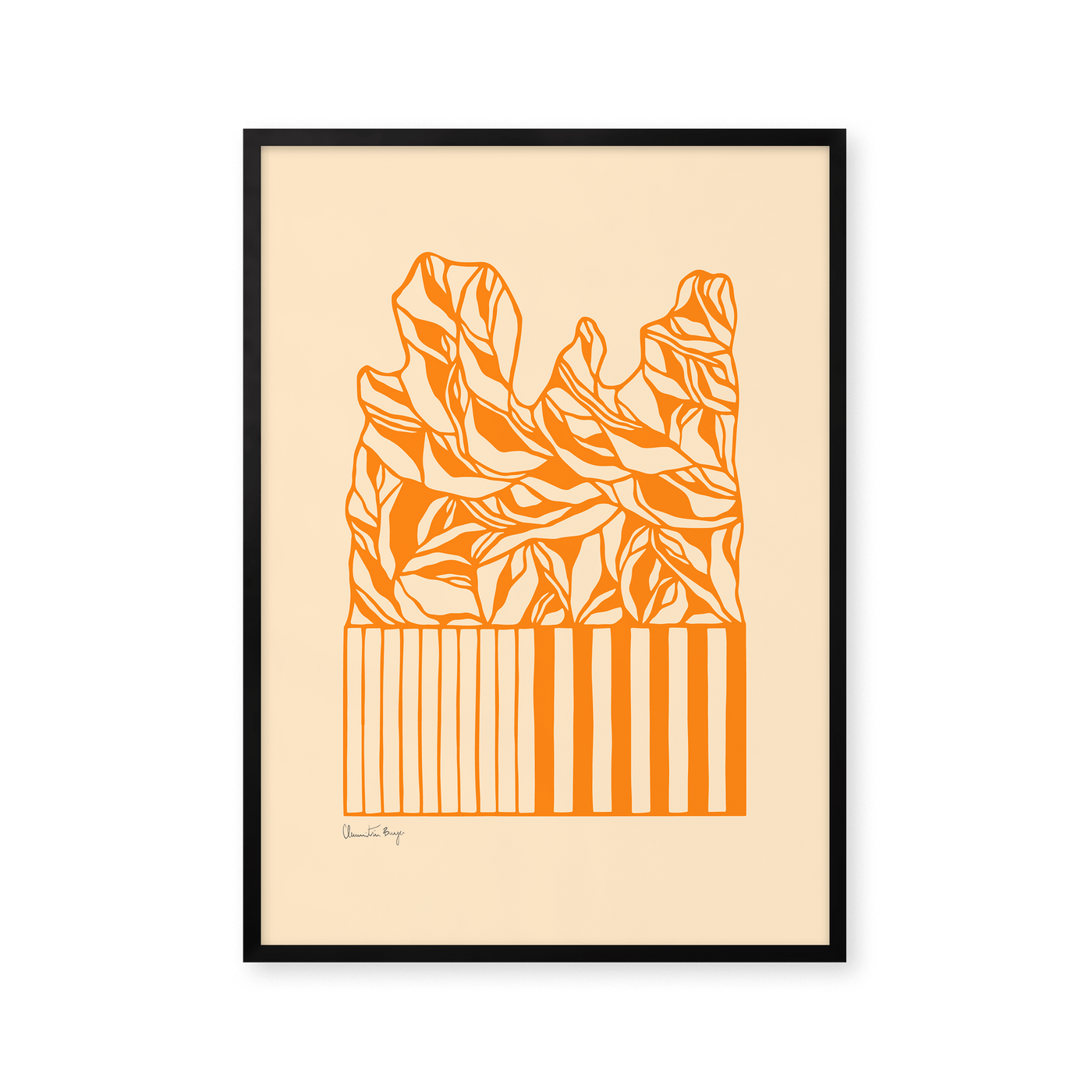 Papercut 13 - Orange