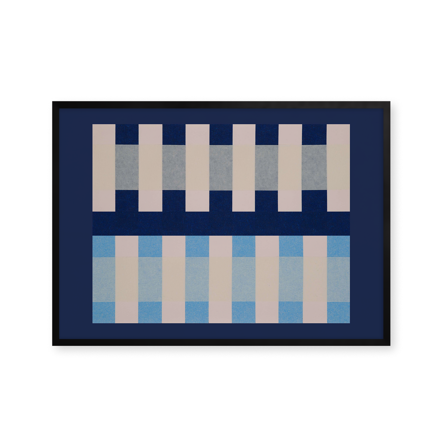 Parallel Lines – Dark Blue