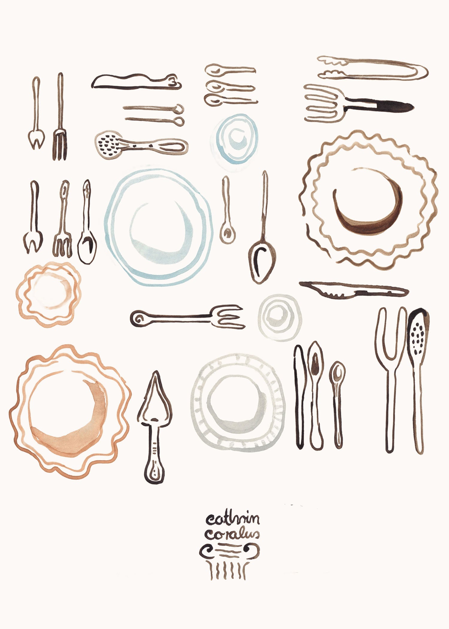 Plates & Cutlery