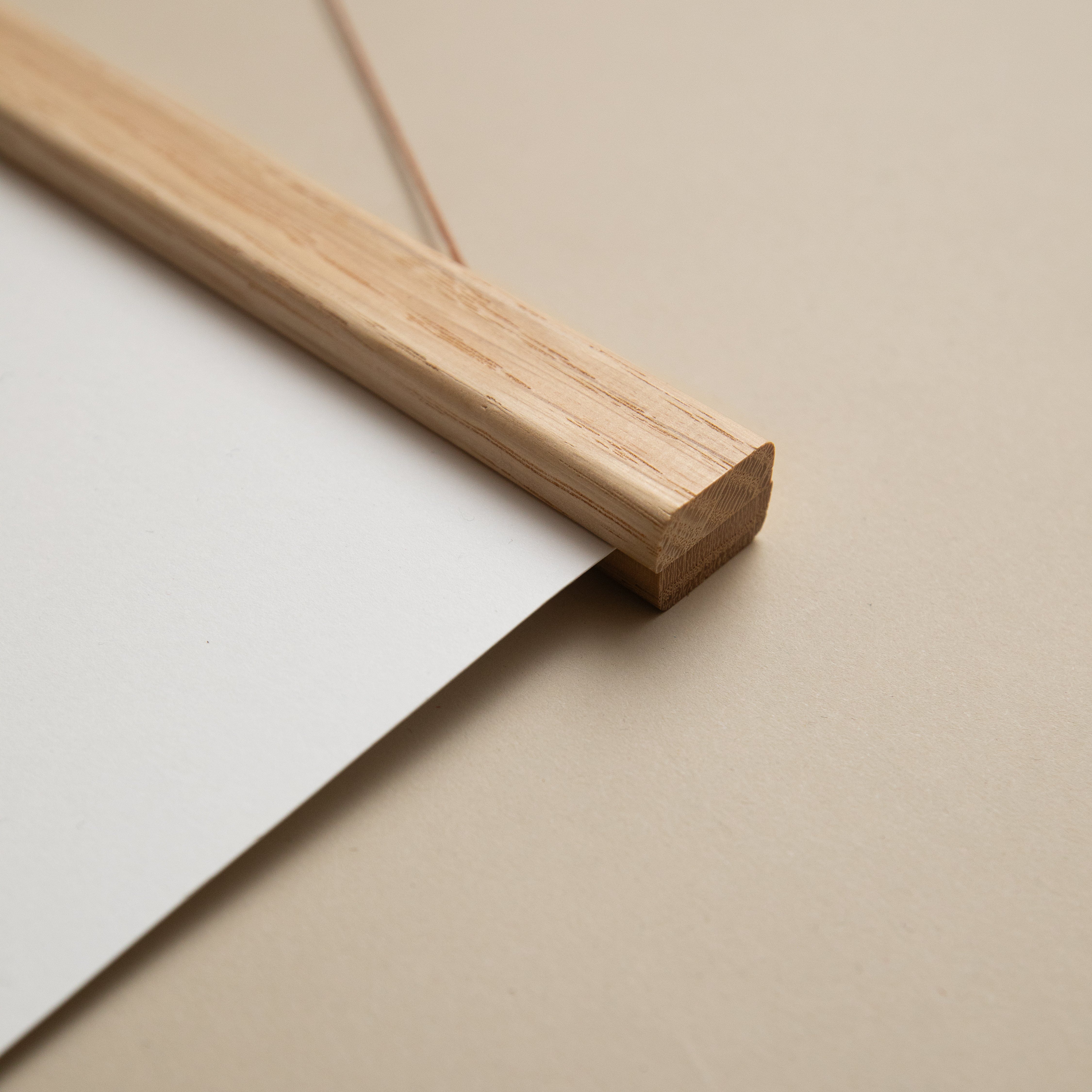 Magnet frame in oak wood – Peléton