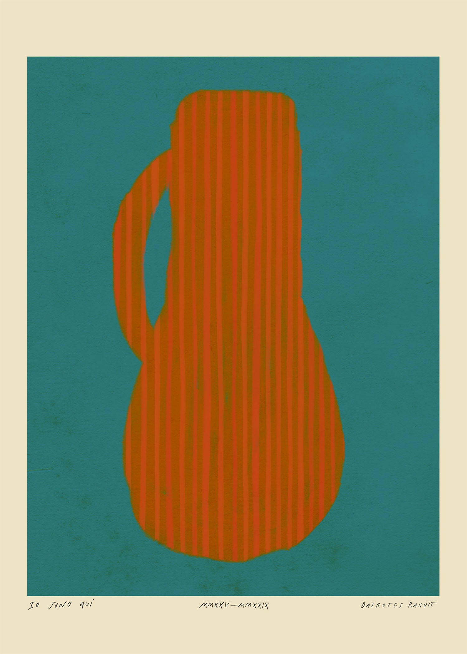 Vase, Turquise